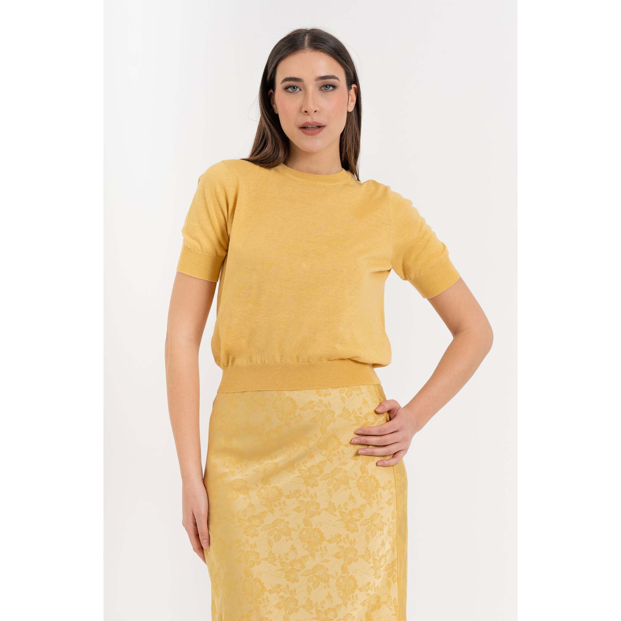 Kocca - Maglia a maniche corte in maglia rasata Donna