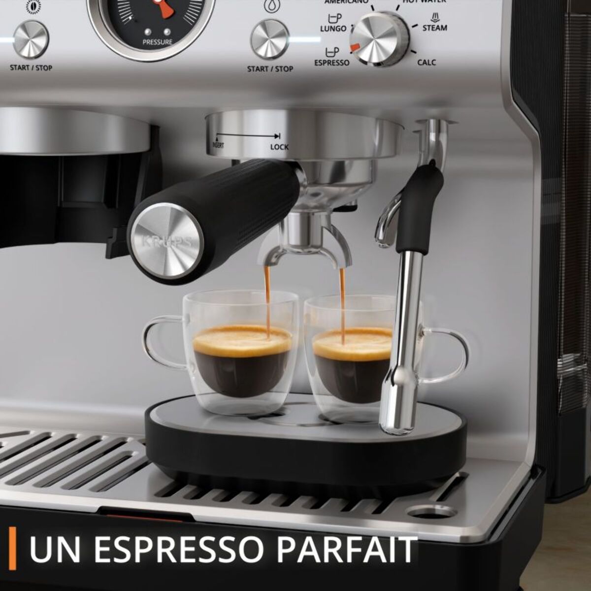 Machine à expresso KRUPS XP804T10 PRECISION