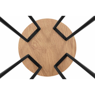 Tabourets de bar industriels pieds épingle Missouri - lot de 4