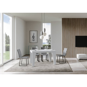 Tavolo allungabile 90x140/400 cm Naxy bianco frassino