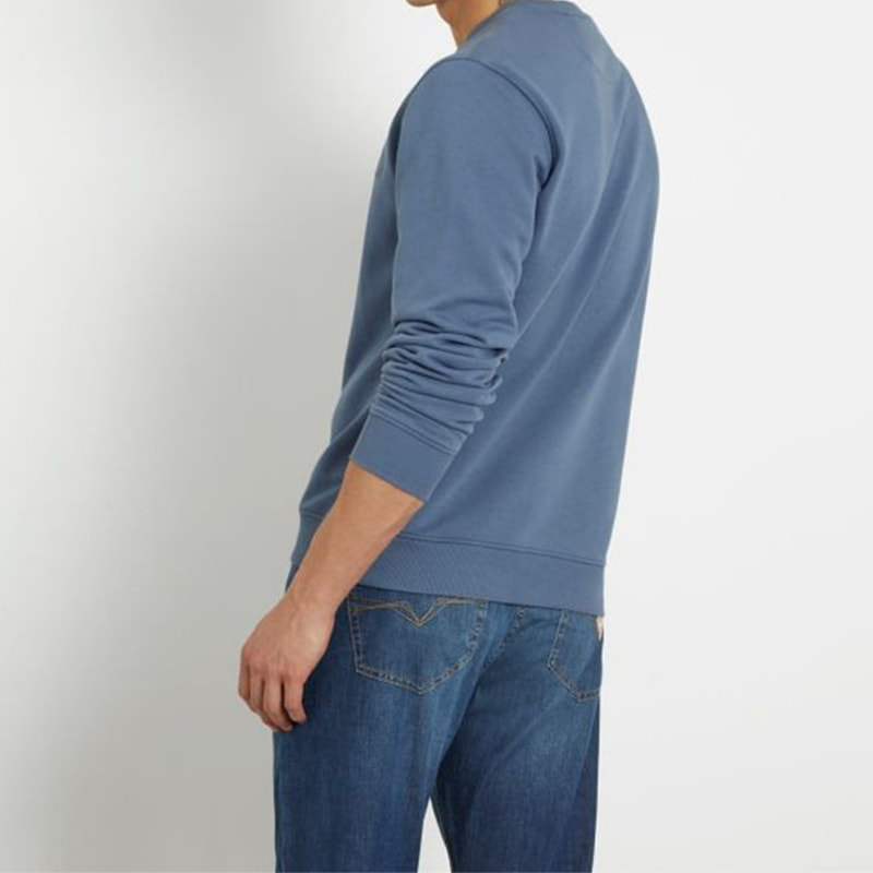 Sweat Beau - broderie - logo - bleu