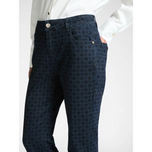 Elena Mirò - Jeans Monogram blu - Blu