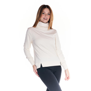 Jersey de cuello vuelto ActiveZone para mujer