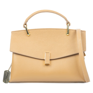 Averara borsa a tracolla donna, in vera pelle Dollaro.