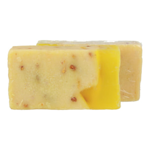 PLANETA HUERTO | Jabón Natural de Aceite de Oliva y Limón 100 g | Refrescante y Antioxidante | Aroma Cítrico Energizante