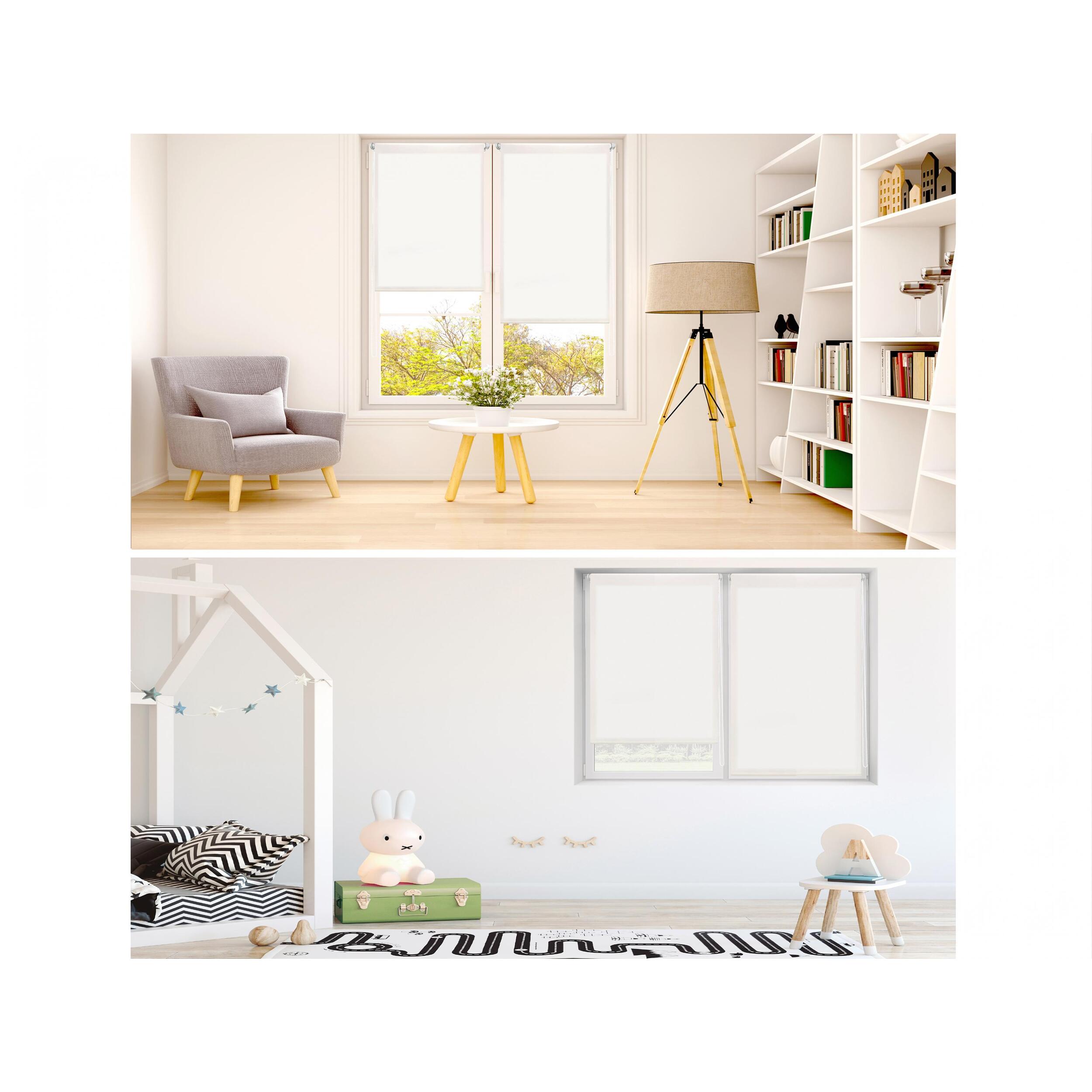 Store enrouleur Polyester Opaque Multicolore