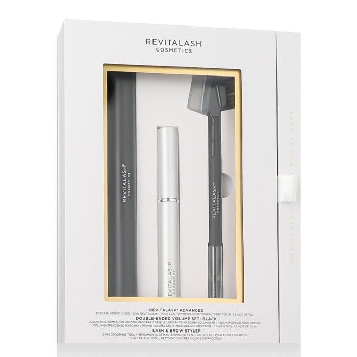 Lash Triple Threat Collection - Coffret Soin Revitalisant pour Cils 15 ml + 2 Produits