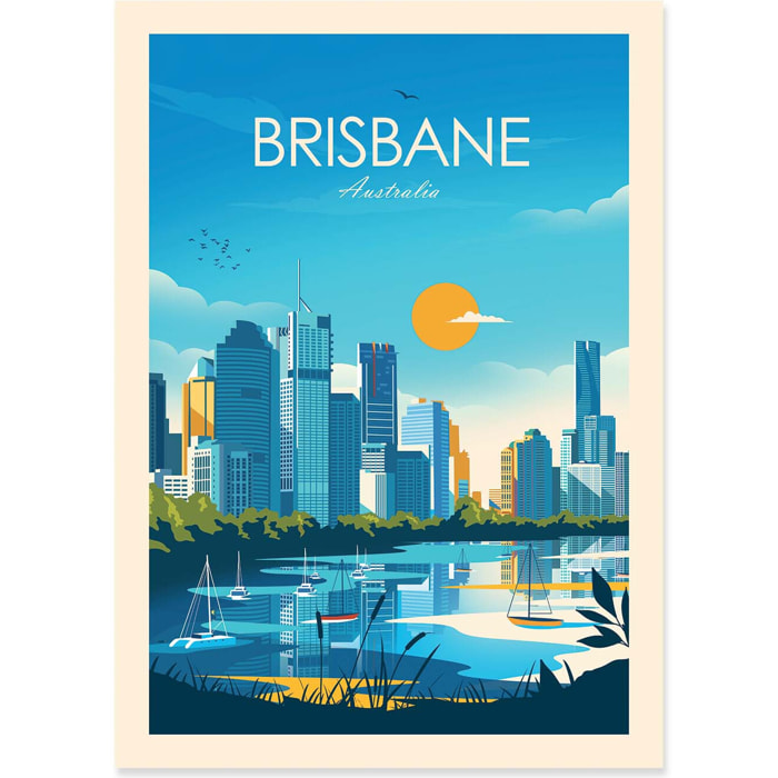 Affiche - Brisbane - Studio Inception