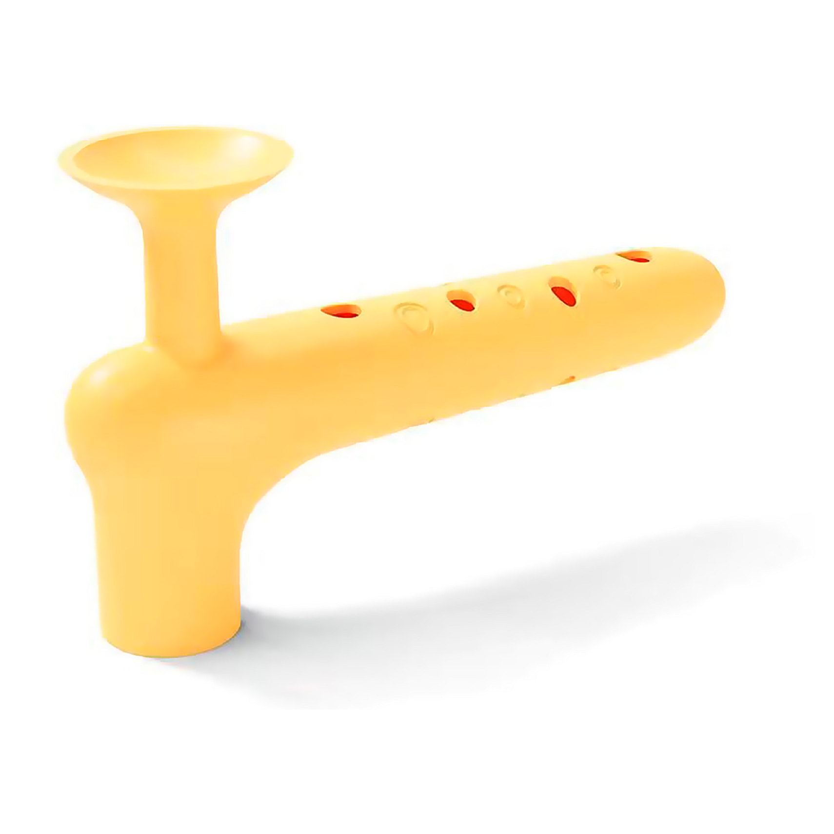 Funda de silicona para manilla de puerta con ventosa trasera que evita golpes y permite mantener la puerta abierta.