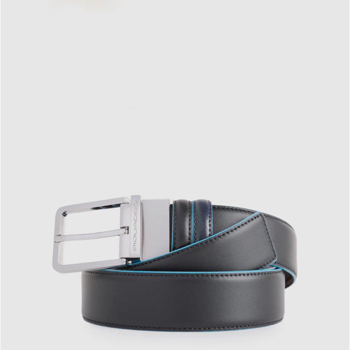 Piquadro Cintura reversibile in pelle