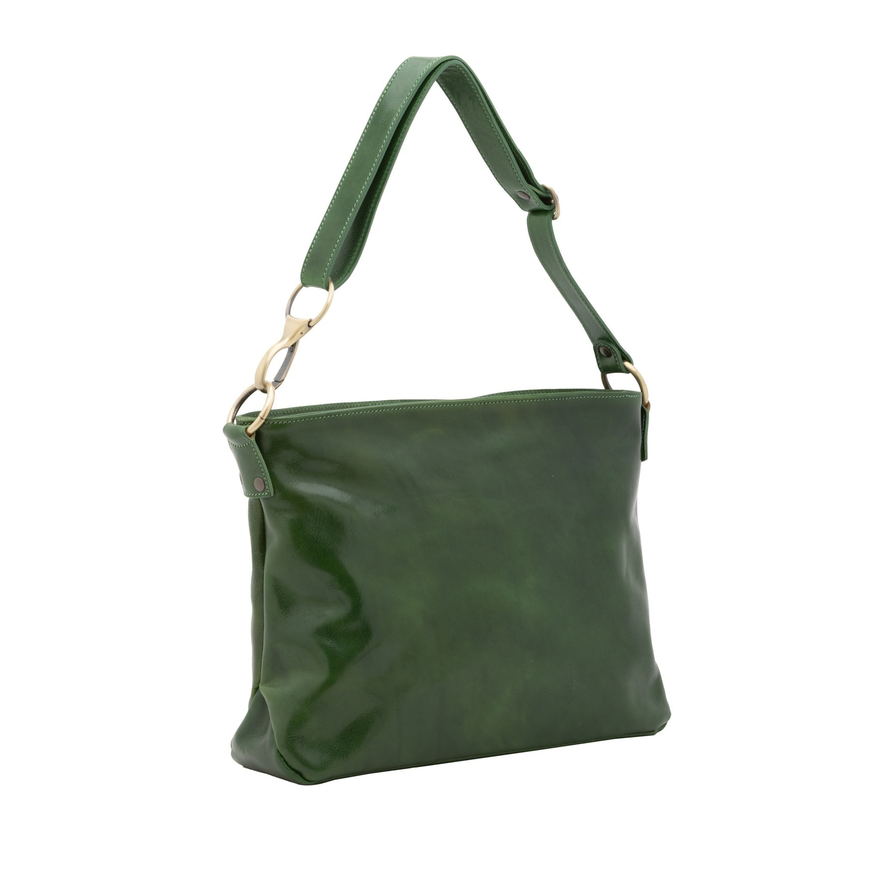 Borsa a spalla da donna - Modello False - 100% pelle - 38.0 x 29.0 x 11.0 cm