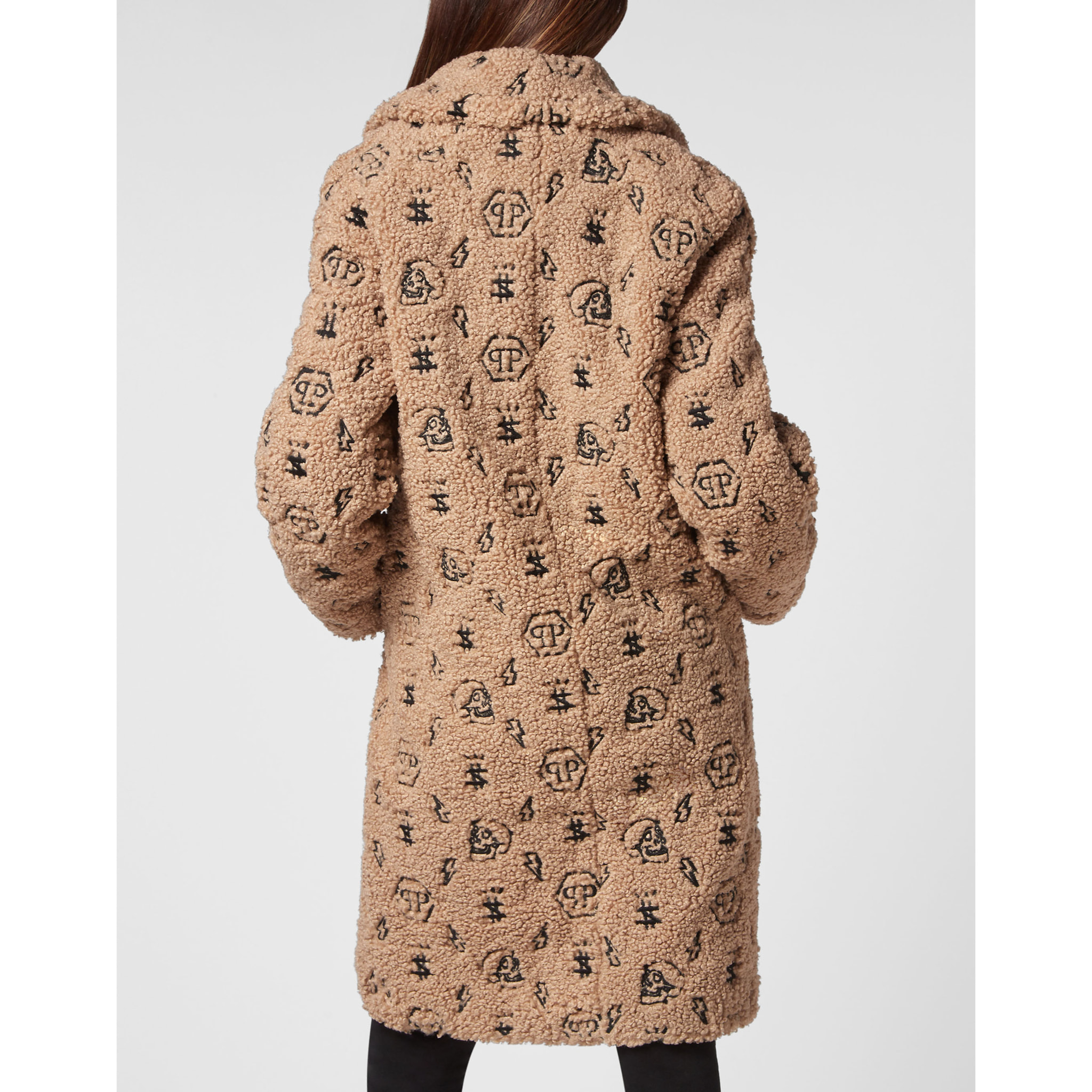 PHILIPP PLEIN COAT LONG MONOGRAM