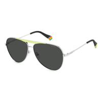 Polaroid - lunettes de soleil 6200/S/X - argenté - Couleur des verres : gris - UV : cat. 3