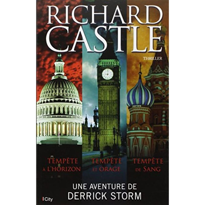 Richard Castle | Derrick Storm : Tempête à l'horizon, Tempête et orage, Tempête de sang | Livre d'occasion