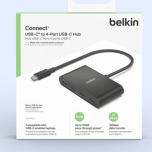 Hub BELKIN USB-C 4 ports