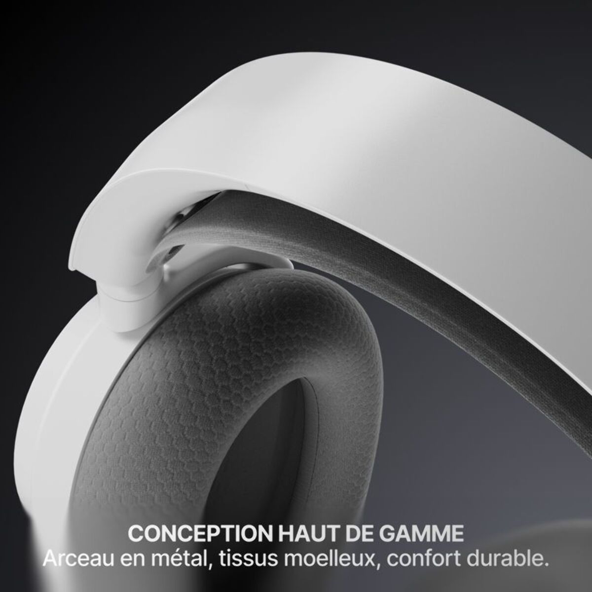 Casque gamer STEELSERIES Arctis Nova 7P Gen 2 Blanc