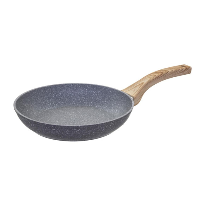 Poêle aluminium forgé ''Cuisson Nature'' 26 cm Secret de Gourmet