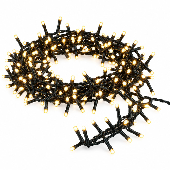 Clúster de luces LED blanco cálido