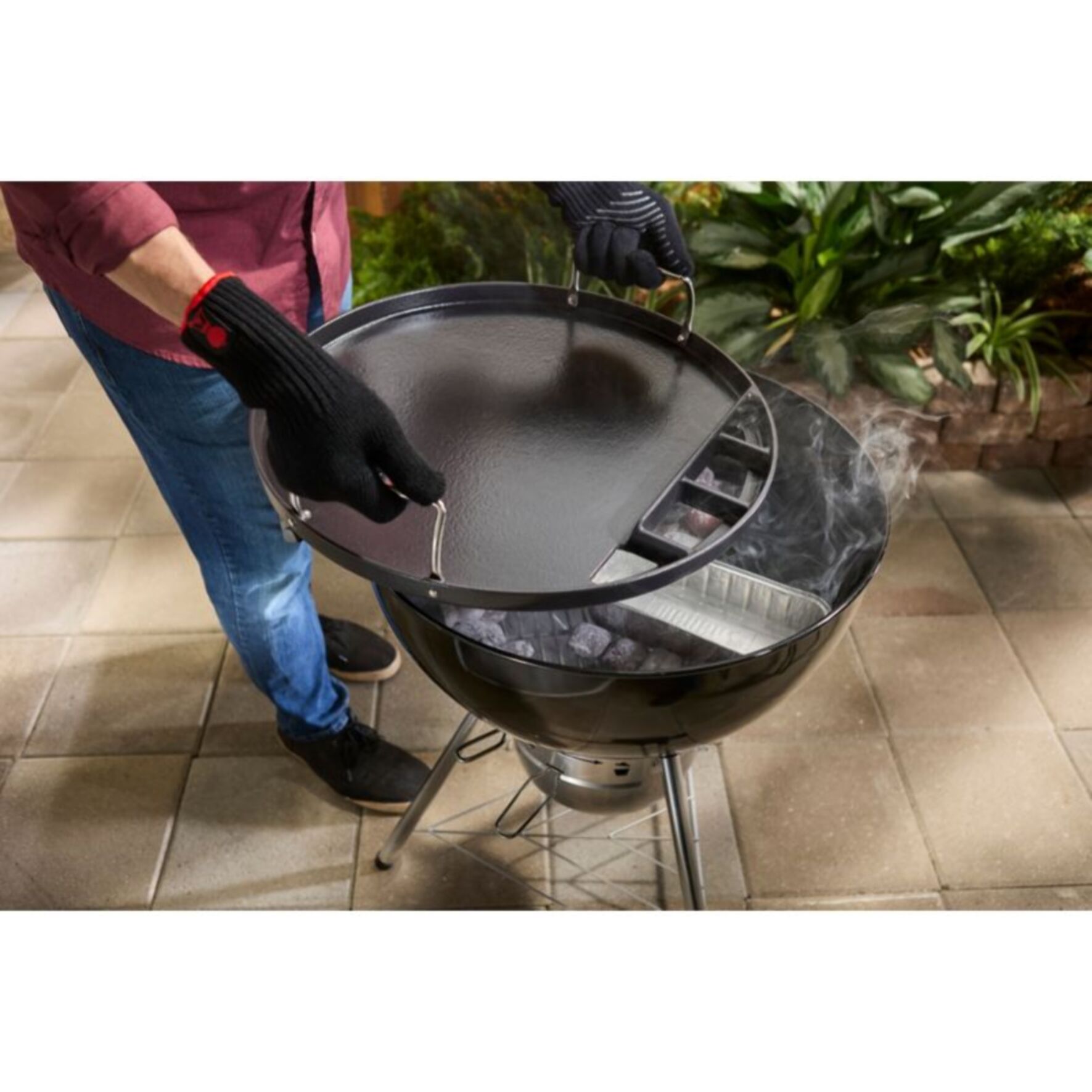 Plancha pour barbecue WEBER à charbon 57 cm