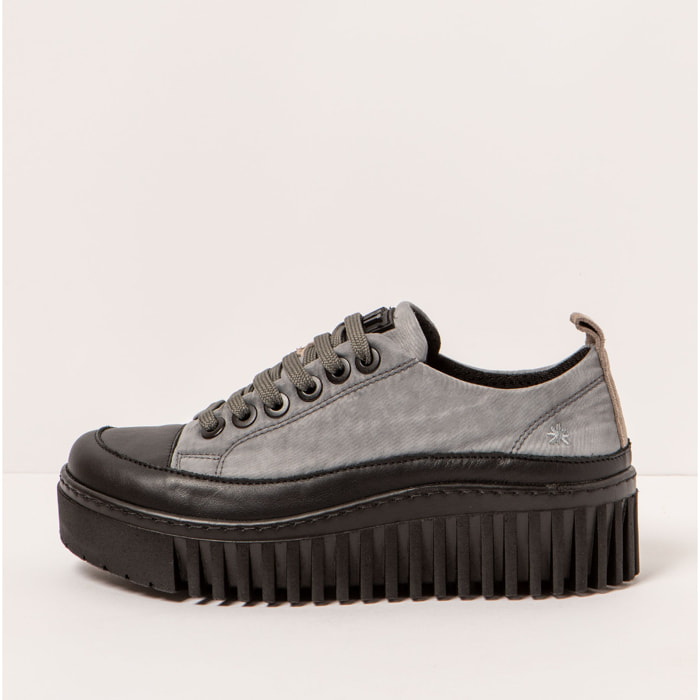 Zapatillas 1518 NYLON GREY-BLACK/BRIGHTON color Grey-black