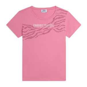 T-shirt “FREDDY TRAINING” con Motivo Grafico