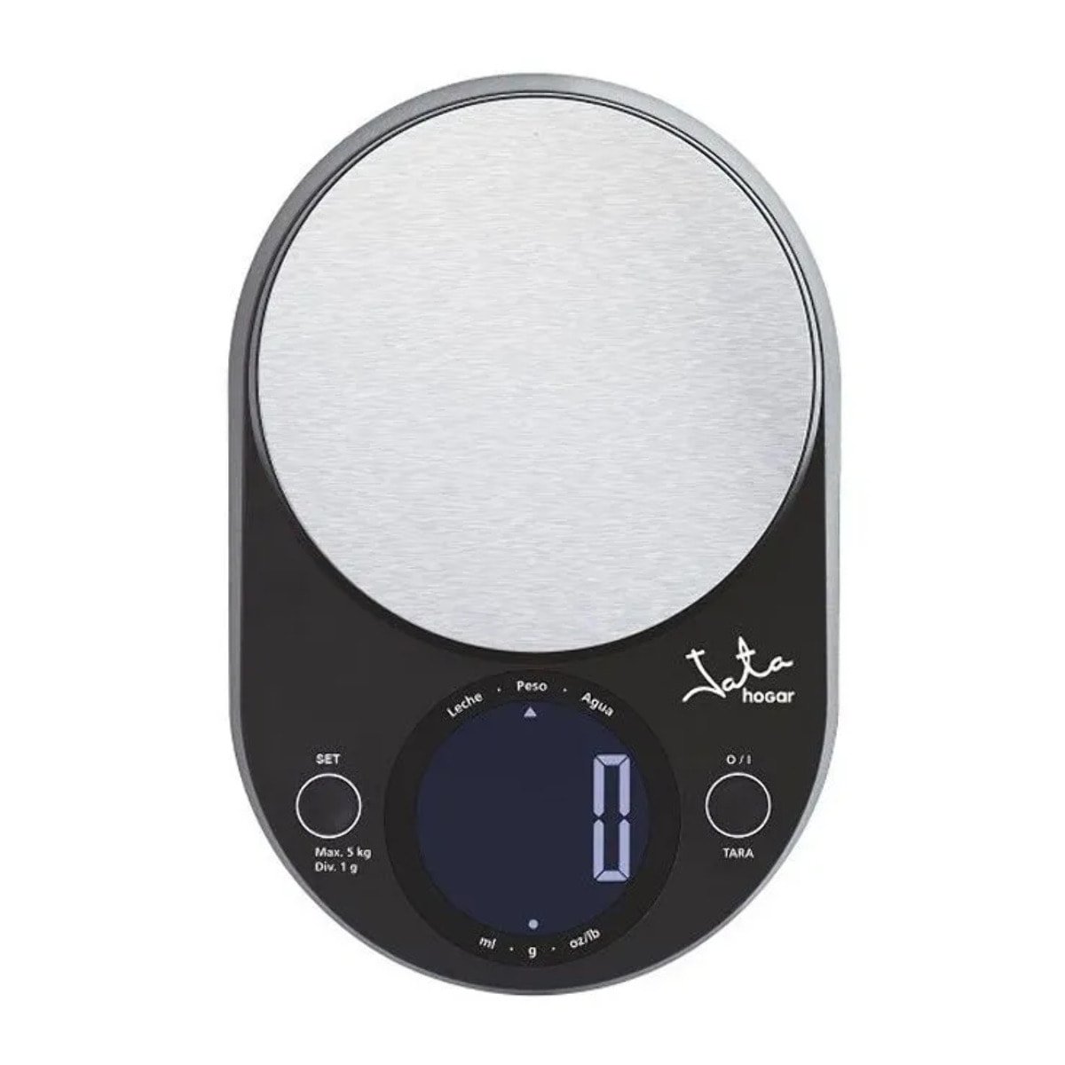 Báscula de cocina JATA 721 hasta 5 kg. Alta precisión. Con visor LCD. Función de tara