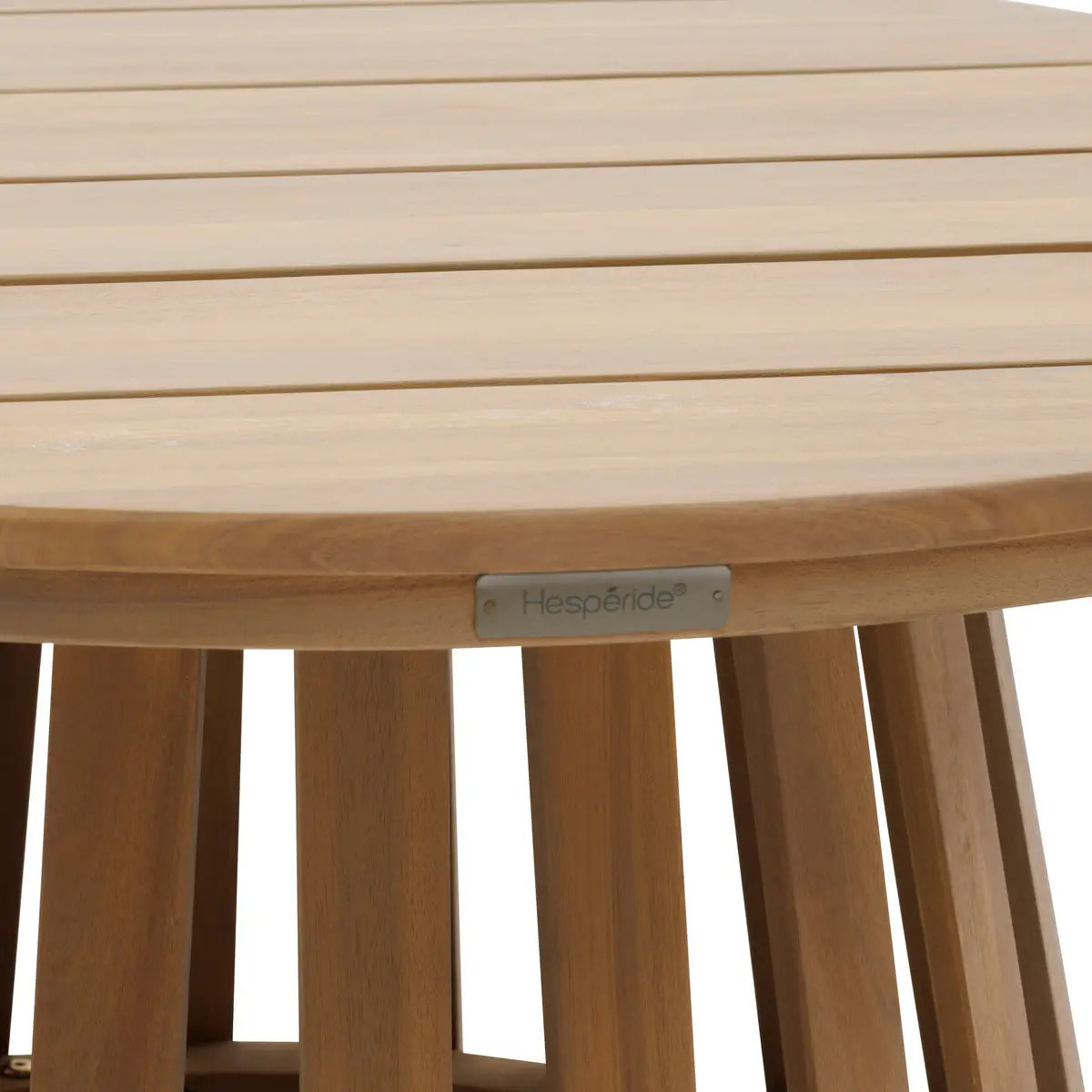 Table d appoint de jardin ronde "Osuna" 80 x 80cm en acacia