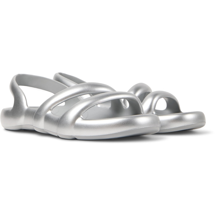 Sandalias - CAMPER Kobarah Flat - Gris - Sintético