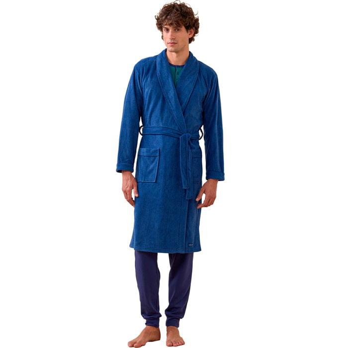 Vestaglia uomo simone in pile Noidinotte