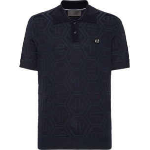 PHILIPP PLEIN Pullover Polo-Neck MONOGRAM