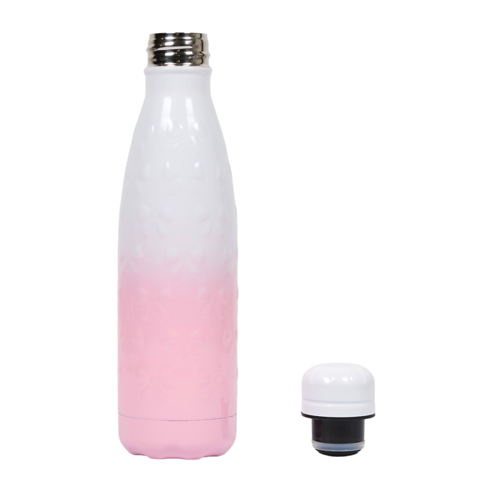 Bouteille de Transport - THE CONCEPT FACTORY - Coffret Bouteille Iso Embossée Noeuds - Isotherme - Multicolore