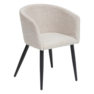 Fauteuil "Marlo" beige