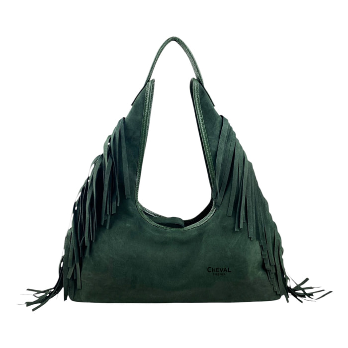 Bolso de Hombro Cheval Firenze Cecilia Verde Oscuro