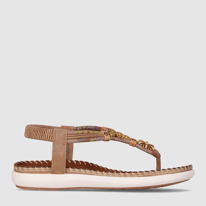 Sandalias - Cuero - Tacón: Bajo