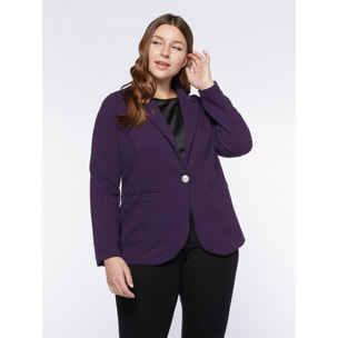 Fiorella Rubino - Blazer bouclé - Viola