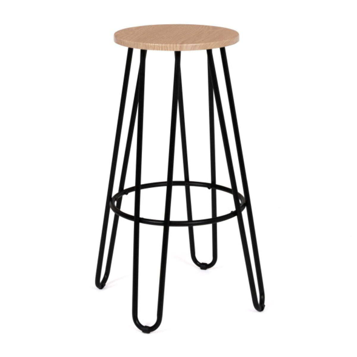 Tabourets de bar industriels pieds épingle Missouri - lot de 4