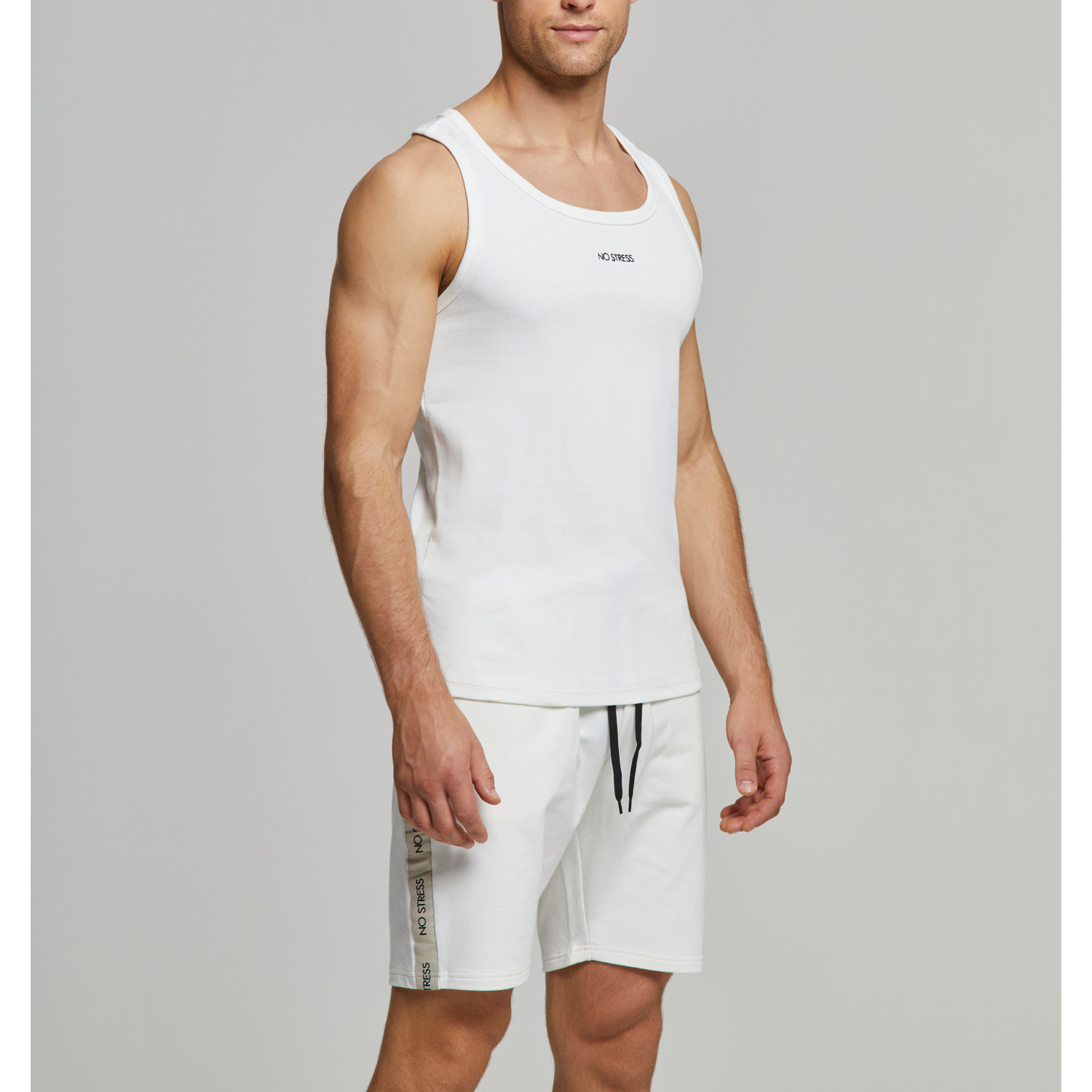 Canotta uomo no stress slim fit cotone