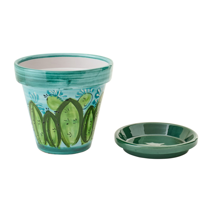 J-Line Cache-pot - céramique - multicolore - medium
