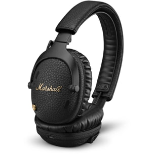 Casque MARSHALL Monitor III ANC Noir - Réduction de bruit active, Bluetooth, autonomie 100h, pliable