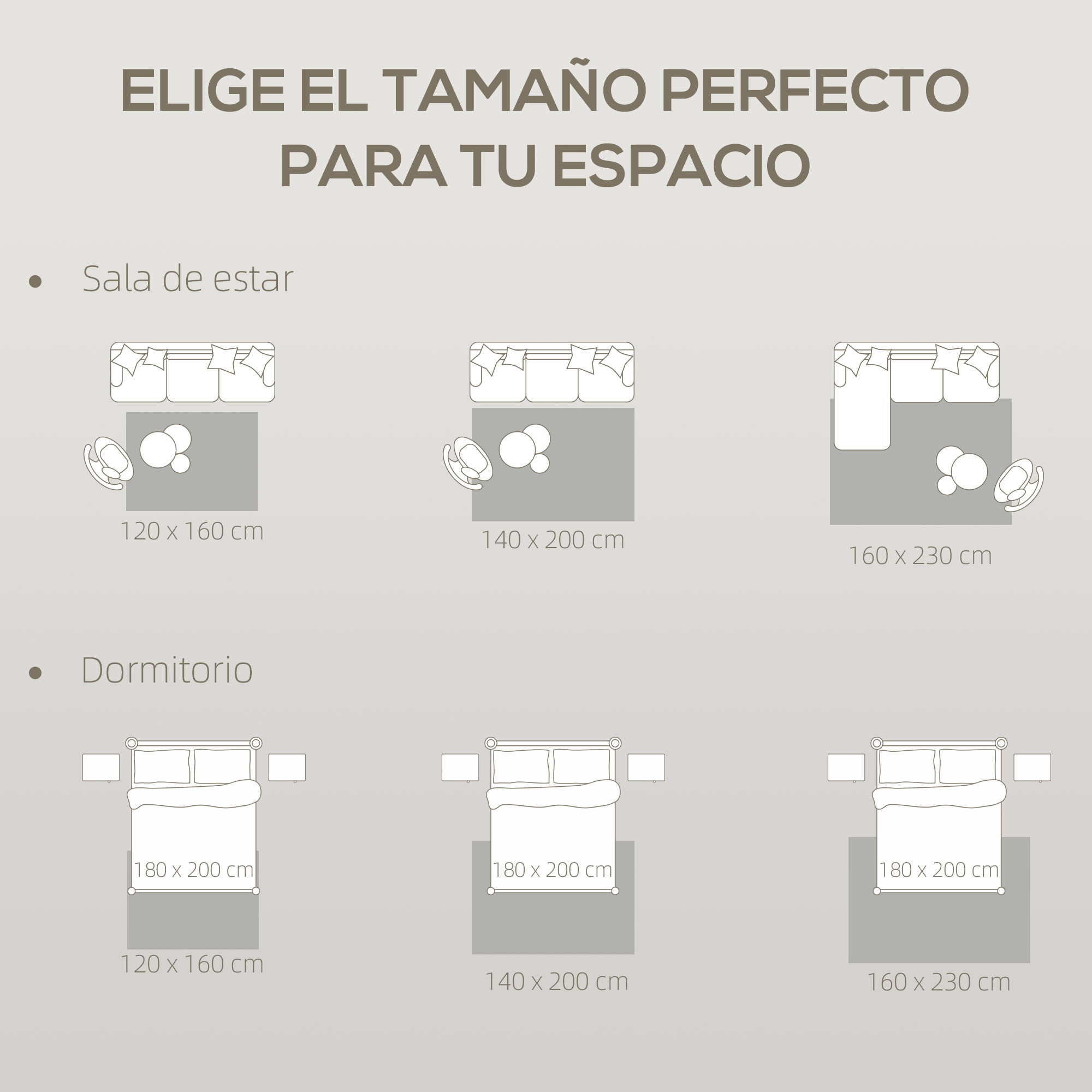 Alfombra Salón 230x160 cm Alfombra Pelo Corto Estilo Moderno Base Antideslizante Tejida a Máquina Tapete para Sala de Estar Dormitorio Comedor Crema