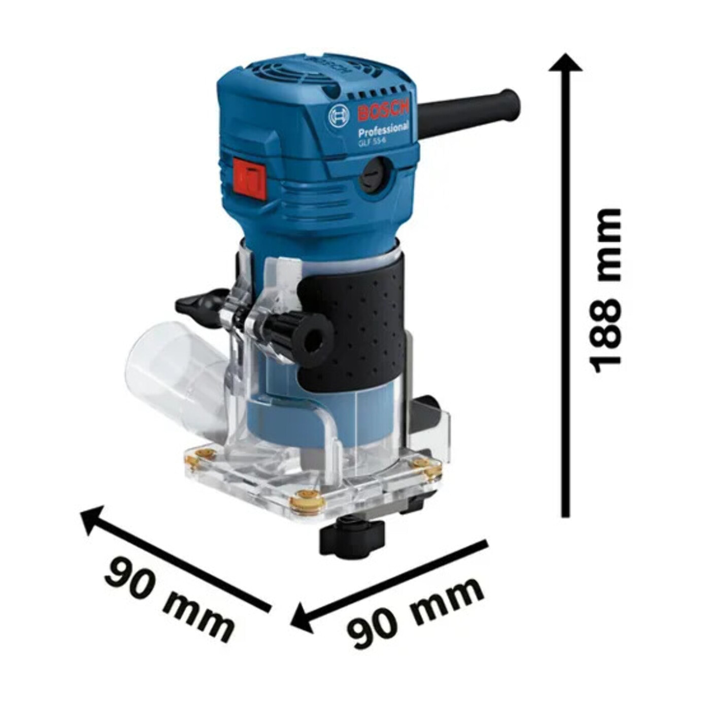 Affleureuse GLF 55-6 - BOSCH - 06016A0000