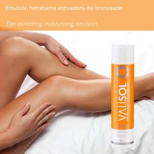 Valquer Emulsión hidratante activadora del bronceado - 300 ml