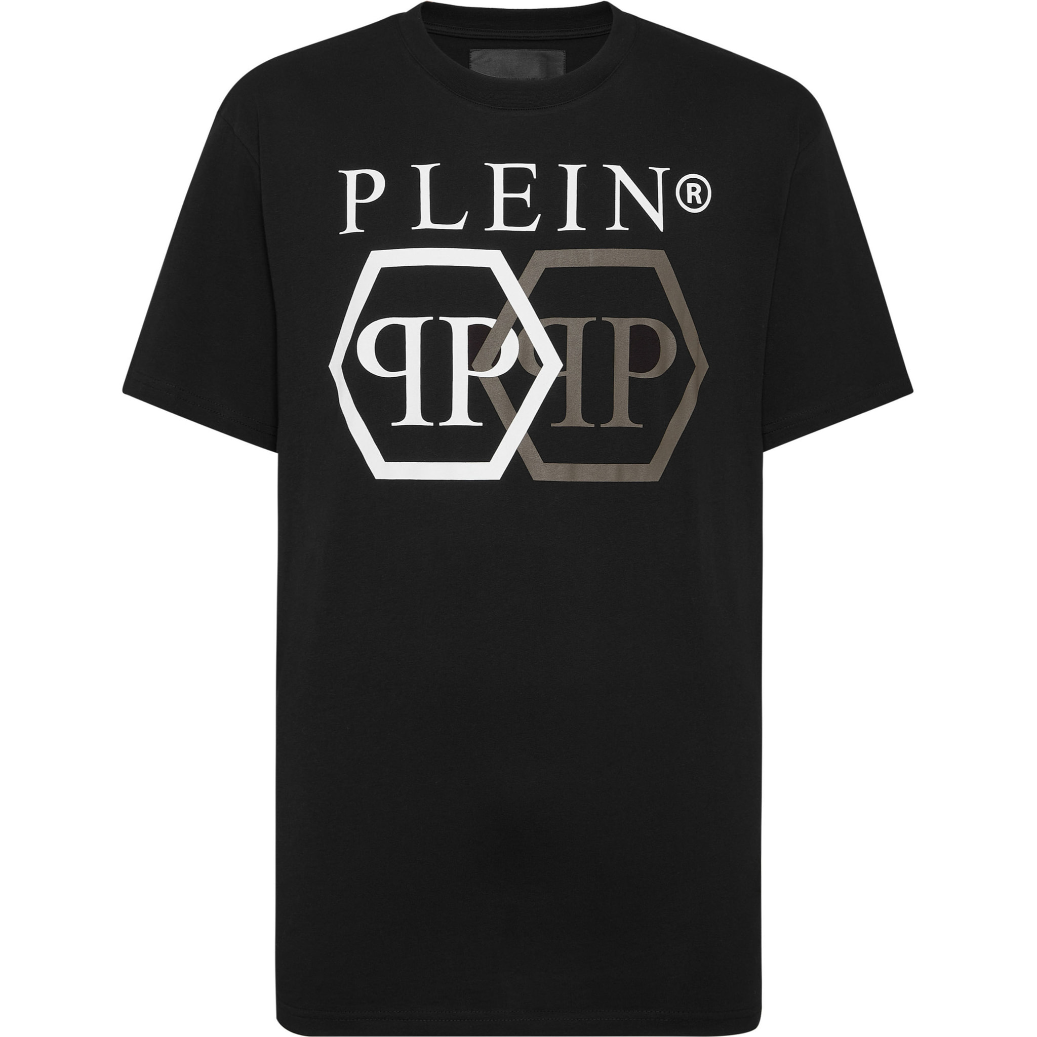 PHILIPP PLEIN Camiseta Cuello Redondo HEXAGON