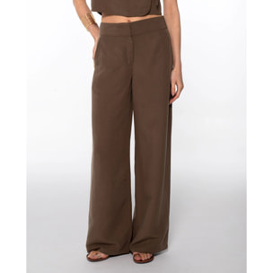 Pantalón con corte fluido