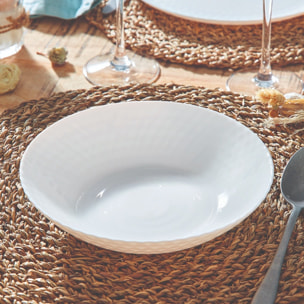 6 platos hondos blancos 20 cm Pampille - Luminarc