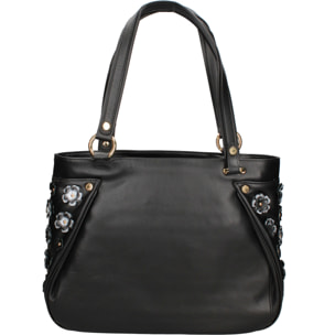 Borsa a spalla  da donna In Vera pelle Made in Italy 36x28x10 cm