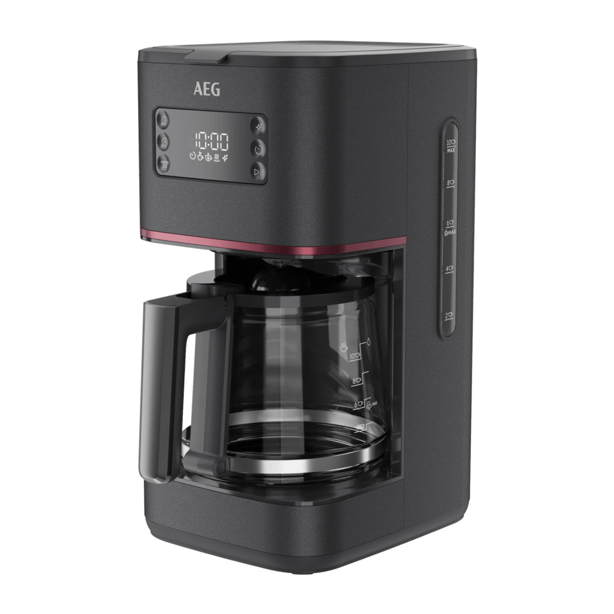 AEG Cafetera de goteo de la Gama Bold de 1000 W, para 12 tazas CM6-1-6BO