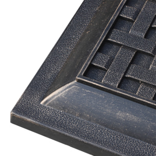 Base de Sombrilla para Parasol de Resina 44x44x33 cm Bronce