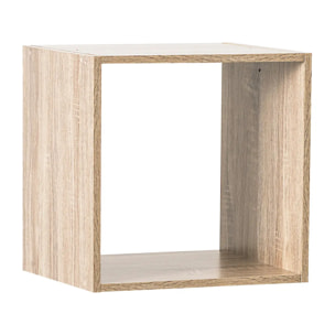 Étagère 1 case "Mix N' Modul" effet bois naturel