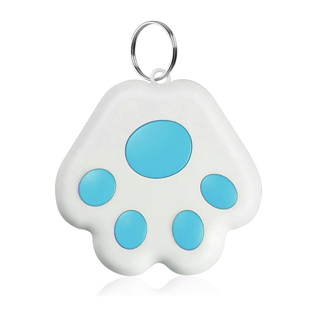 Localizzatore PAW Bluetooth 4.0 multifunzione, con indicatore GPS di ultima localizzazione. Per animali domestici, chiavi, valigie, ecc.